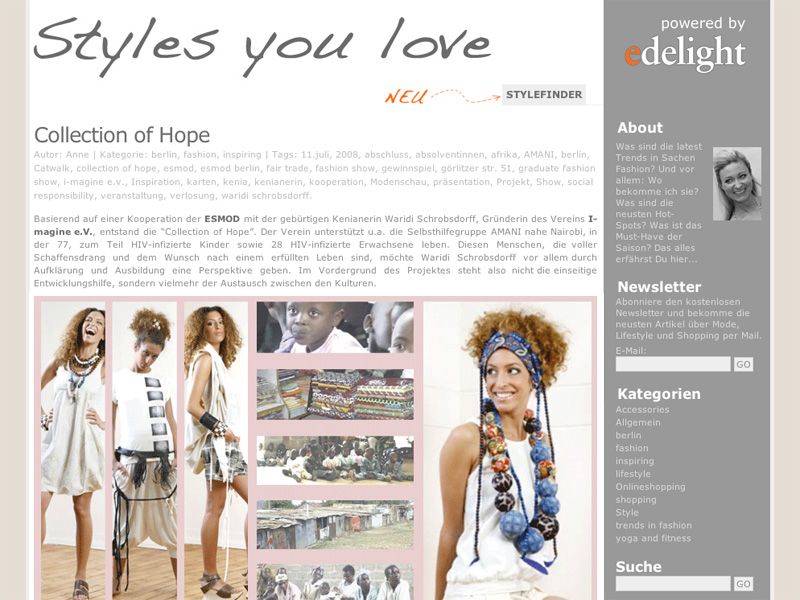 Der edelight Fashion Blog stylesyoulove Stylesyoulove