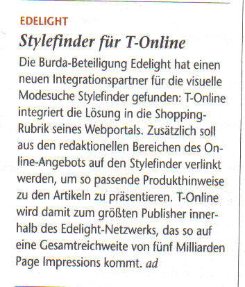 Stylefinder für T-Online.de Stylefinder für T-Online.de